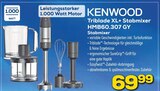 Triblade XL+ Stabmixer HMB60.307 GY Angebote von Kenwood bei EURONICS Rheda-Wiedenbrück für 69,99 €