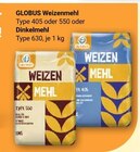 Weizenmehl Type 405 oder 550 Angebote von Globus bei GLOBUS Braunschweig