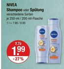 Shampoo oder Spülung von Nivea im aktuellen V-Markt Prospekt für 1,99 €