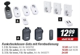 Funksteckdosen-Sets mit Fernbedienung von  im aktuellen toom Baumarkt Prospekt für 12,99 €