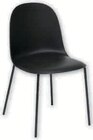 Chaise plastique noire - Super U à Villefranche-sur-Saône Chaise plastique noire en promo chez Super U Villefranche-sur-Saône à 23,99 €