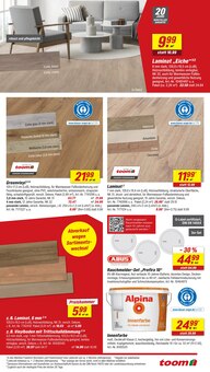 Laminat im toom Baumarkt Prospekt "Respekt, wer's selber macht." mit 26 Seiten (Mainz)