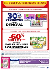 Fruits Et Légumes Angebote im Prospekt "LES BONS PLANS : DERNIÈRE MINUTE" von Carrefour auf Seite 2