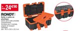 Boite à outils en plastique - RONDY en promo chez Cora Boite à outils en plastique - RONDY dans le catalogue Cora