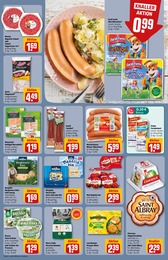 REWE Bruehwurst im Prospekt 