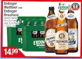 Weißbier von Erdinger im aktuellen Getränke City Prospekt für 14,99 €