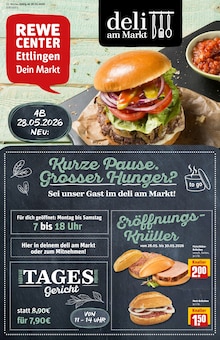 REWE Prospekt der Woche "Dein Markt" Seite 1, 26.05.2026 bis 30.05.2026 für Ettlingen Aktueller REWE Prospekt "Dein Markt" Seite 1 von 32 Seiten für Ettlingen