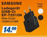 Ladegerät (USB-C) EP-T2510N Angebote von SAMSUNG bei expert Lahr für 14,99 €