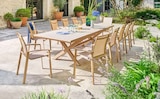 Table extensible Axiome 12 places aluminium argile honey - HESPÉRIDE en promo chez Maxi Bazar Table extensible Axiome 12 places aluminium argile honey - HESPÉRIDE dans le catalogue Maxi Bazar