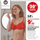 Soutien gorge armatures maintien - U COLLECTION en promo chez Hyper U Aulnay-sous-Bois à 9,03 €