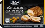 Rôti farci de filet de poulet - Deluxe en promo chez Lidl Créteil à 8,49 €