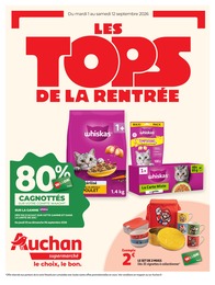 Prospectus Auchan Supermarché à Crest, "LES TOPS DE LA RENTRÉE", 36 pages, 01/09/2026 - 12/09/2026
