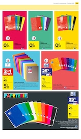 Promos Clairefontaine dans le catalogue "LA RENTRÉE À PETIT PRIX" de Carrefour Market à la page 21