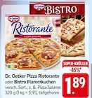 Pizza Ristorante oder Bistro Flammkuchen Angebote von Dr. Oetker bei E center Ludwigsburg für 1,89 €