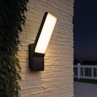 Promo Applique murale extérieure LED intégrée Gambell 1200lm 3000K IP44 7,5W gris anthracite GoodHome à 16,90 € dans le catalogue Castorama à Le Mans