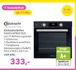Einbaubackofen BAK5S KP8V2 BLG im Angebot bei dodenhof in Buchholz Einbaubackofen BAK5S KP8V2 BLG Angebote von Bauknecht bei dodenhof Buchholz für 333,00 €