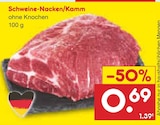 Schweine-Nacken/Kamm bei Netto Marken-Discount im Waldenburg Prospekt für 0,69 €