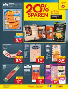 Wurst im aktuellen Netto Marken-Discount Prospekt (Recklinghausen) Wurst im Netto Marken-Discount Prospekt "Aktuelle Angebote" mit 71 Seiten (Recklinghausen)