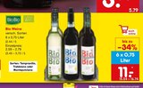 Bio Weine Angebote von BioBio bei Netto Marken-Discount Bremerhaven für 11,00 €