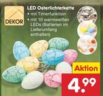 LED Osterlichterkette Angebote von DEKOR bei Netto Marken-Discount Heilbronn für 4,99 €