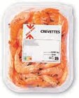 Crevettes cuites dans le catalogue U Express