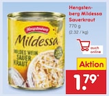 Mildessa Sauerkraut im Angebot bei Netto Marken-Discount in Chemnitz Mildessa Sauerkraut Angebote von Hengstenberg bei Netto Marken-Discount Chemnitz für 1,79 €