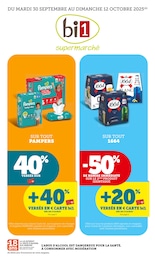 Prospectus Bi1 à Salins-les-Bains, "bi1 supermarché", 20 pages, 30/09/2025 - 12/10/2025