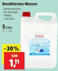 Aktuelles Destilliertes Wasser Angebot bei Thomas Philipps in Aachen ab 1,11 €