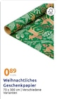 Action Oberhausen - Weihnachtliches Geschenkpapier Angebot im Prospekt Weihnachtliches Geschenkpapier bei Action im Oberhausen Prospekt für 0,89 €