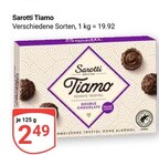 Tiamo Angebote von Sarotti bei GLOBUS Oberursel für 2,49 €