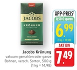 Krönung im Angebot bei EDEKA in Mannheim Krönung Angebote von Jacobs bei EDEKA Mannheim für 6,99 €