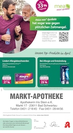 mea - meine apotheke Prospekt für Sereetz mit 4 Seiten mea - meine apotheke Prospekt für Sereetz: "Unsere April-Angebote", 4 Seiten, 01.04.2026 - 30.04.2026