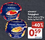 Feinjoghurt Erdbeere von Mövenpick für 0,59 € bei ALDI SÜD im Angebot Feinjoghurt Erdbeere von Mövenpick im aktuellen ALDI SÜD Prospekt