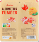 ALLUMETTES FUMÉES AUCHAN - AUCHAN - Auchan Supermarché ALLUMETTES FUMÉES AUCHAN - AUCHAN à 1,85 € dans le catalogue Auchan Supermarché