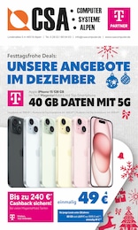 CSA Computer Prospekt für Dinslaken mit 12 Seiten CSA Computer Prospekt für Dinslaken: "Top Angebote", 12 Seiten, 01.12.2023 - 31.12.2023