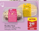 Konditor-Torte Angebote von MEINE KUCHENWELT bei ALDI Nord Braunschweig für 3,99 €