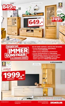 Fernseher im Segmüller Prospekt "SEGMÜLLER Highlight Angebote" mit 38 Seiten (Dormagen)
