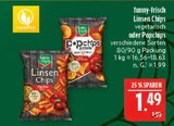 Marktkauf Oschatz - Linsen Chips vegetarisch Angebot im Prospekt Linsen Chips vegetarisch bei Marktkauf im Oschatz Prospekt für 1,49 €