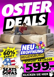 Relaxsessel im Seats and Sofas Prospekt "OSTER DEALS" mit 1 Seiten (Regensburg)