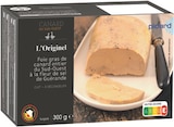 L'Originel – Foie gras de canard entier du Sud-Ouest - picard en promo chez Picard Colombes à 25,99 €