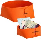 Aufbewahrungskorb aus Filz im REWE Prospekt Aufbewahrungskorb aus Filz von im aktuellen REWE Prospekt für 1,99 €