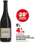 Bourgueil AOP Rouge - Domaine des Rainettes - U Express à Béziers Bourgueil AOP Rouge - Domaine des Rainettes en promo chez U Express Béziers à 4,70 €