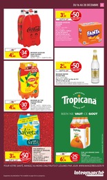 Prix et réduction Tropicana dans le prospectus Intermarché Hyper en cours Offre Tropicana dans le catalogue Intermarché Hyper du moment à la page 43