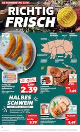 Schweinenacken Angebot & Preis im aktuellen Kaufland Prospekt Schweinenacken Angebot im aktuellen Kaufland Prospekt auf Seite 18