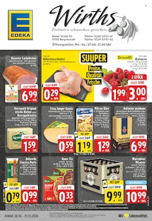 EDEKA Prospekt Aktuelle Angebote mit  Seiten in Meinerzhagen und Umgebung