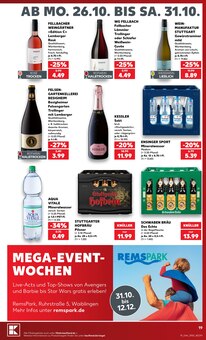 Mineralwasser im aktuellen Kaufland Prospekt (Stuttgart) Mineralwasser im Kaufland Prospekt "Hier bin ich richtig" mit 80 Seiten (Stuttgart)