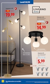 Promotion Plafonnier dans le prospectus Lidl, valable du 30/04/2025 au 05/05/2025 Promo Plafonnier dans le catalogue Lidl du moment à la page 28