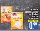 Vanillin-Zucker von Dr. Oetker im aktuellen EDEKA Prospekt für 0,99 €