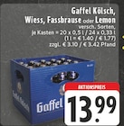 Aktuelles Kölsch, Wiess, Fassbrause oder Lemon Angebot bei E center in Leverkusen ab 13,99 €