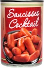 SAUCISSES COCKTAIL - SANS MARQUE - Auchan Hypermarché SAUCISSES COCKTAIL - SANS MARQUE à 1,90 € dans le catalogue Auchan Hypermarché